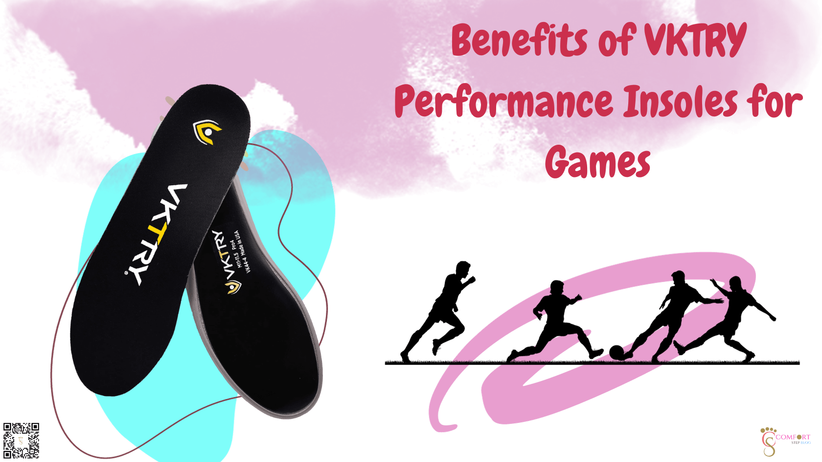 Benefits of VKTRY Performance Insoles for Games