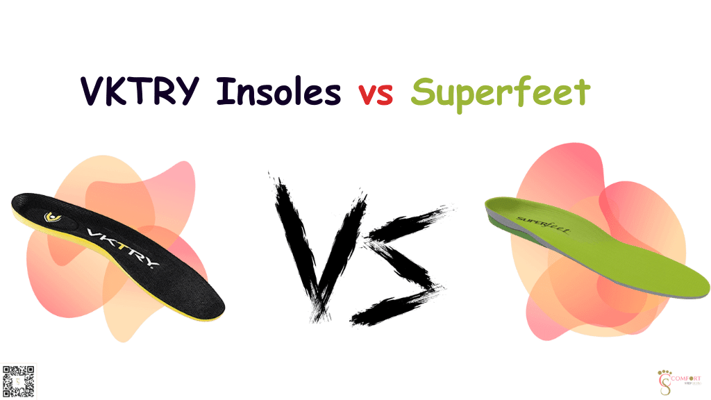 VKTRY Insoles vs Superfeet