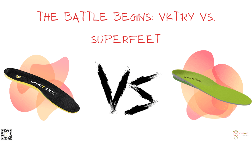 The Battle Begins: VKTRY Insoles vs Superfeet