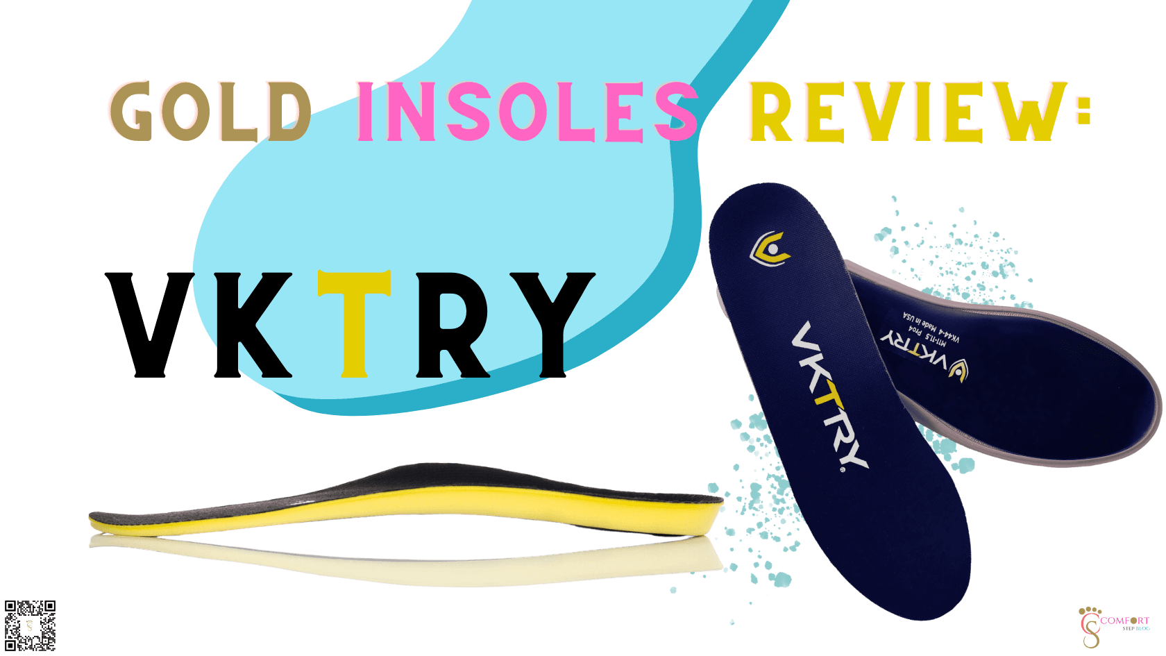 VKTRY Gold Insoles Review