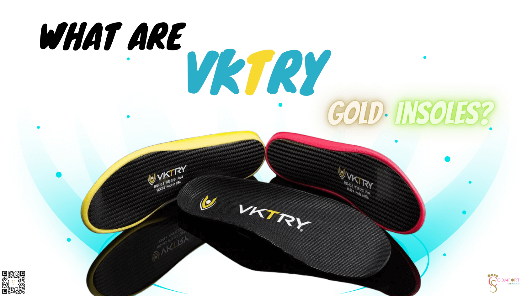 What are VKTRY Gold Insoles?
